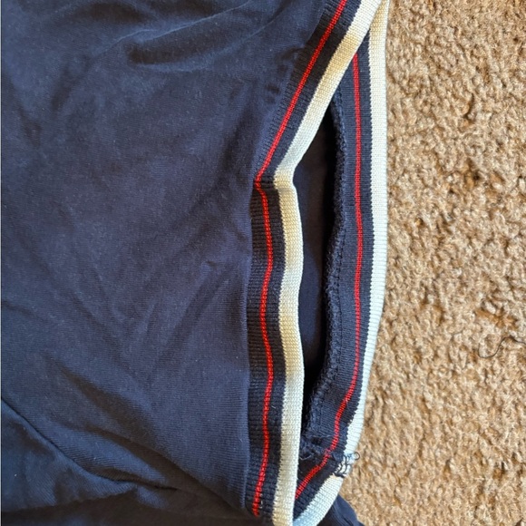 Ben Sherman Navy Polo with Striped Details - Picture 4 of 6